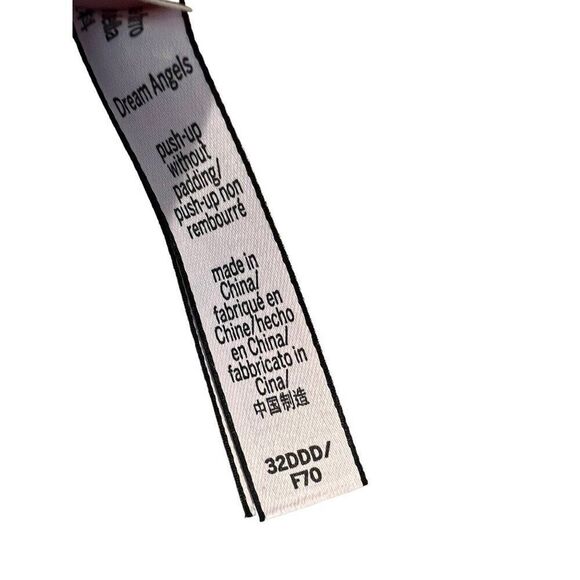 Dream Angels Push Up Without Padding Leopard‎ Print Victoria Secret 32D Bra New - Picture 6 of 7